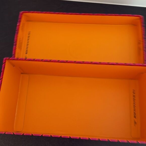 Tory Burch Empty Shoe Box – Gift & Storage with Signature Logo – 12x6x4 - Picture 6 of 8